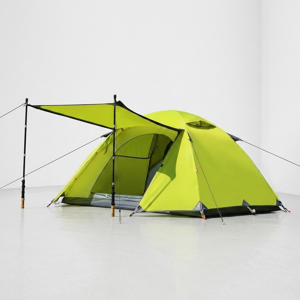 Ultralight 2-Person Backpacking Tent – Waterproof & Windproof Camping Dome Tent