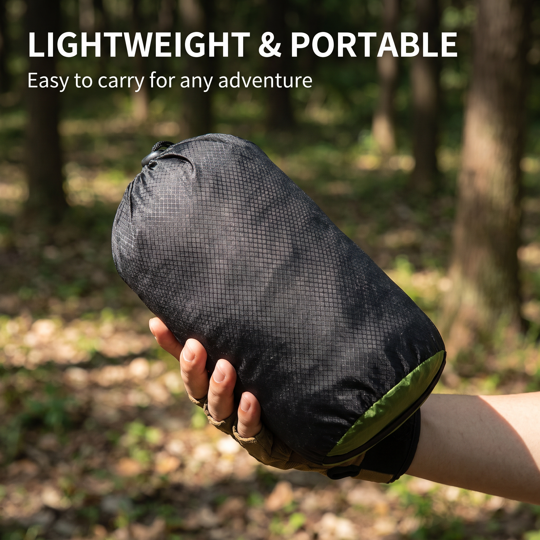 Three-in-One Mosquito Proof Camping Hammock