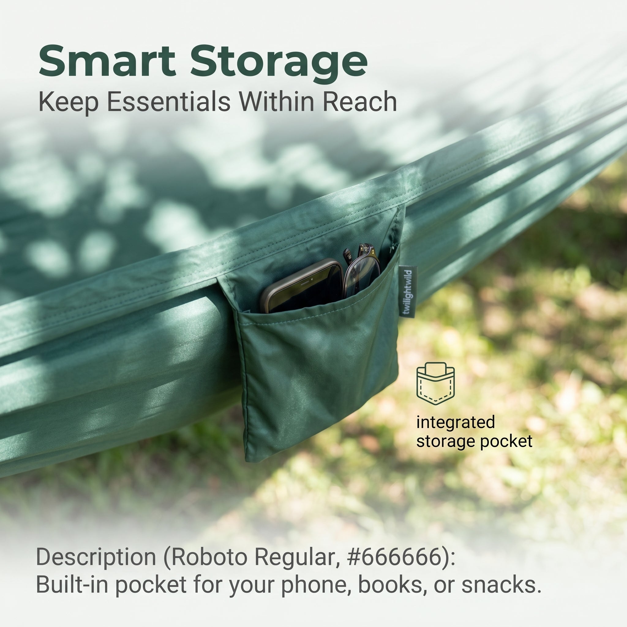 Portable Anti-Mosquito Folding Stand Hammock Parachute Fabric Camping Swing Bed for Outdoor
