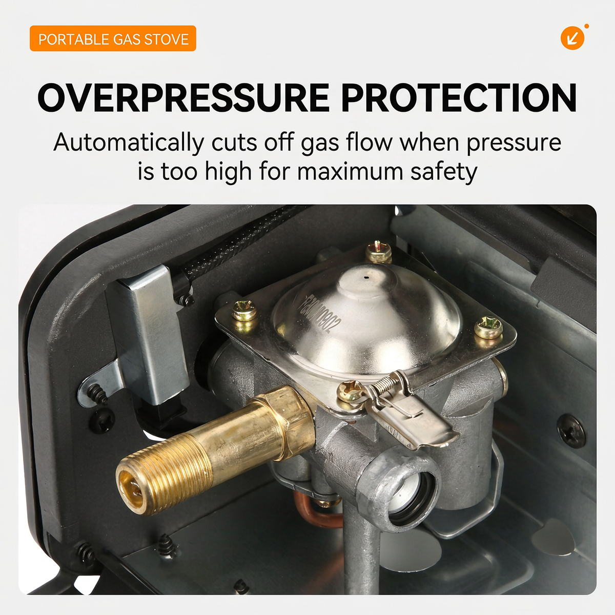 Portable Gas Stove Outdoor Cartridge Grill - B7