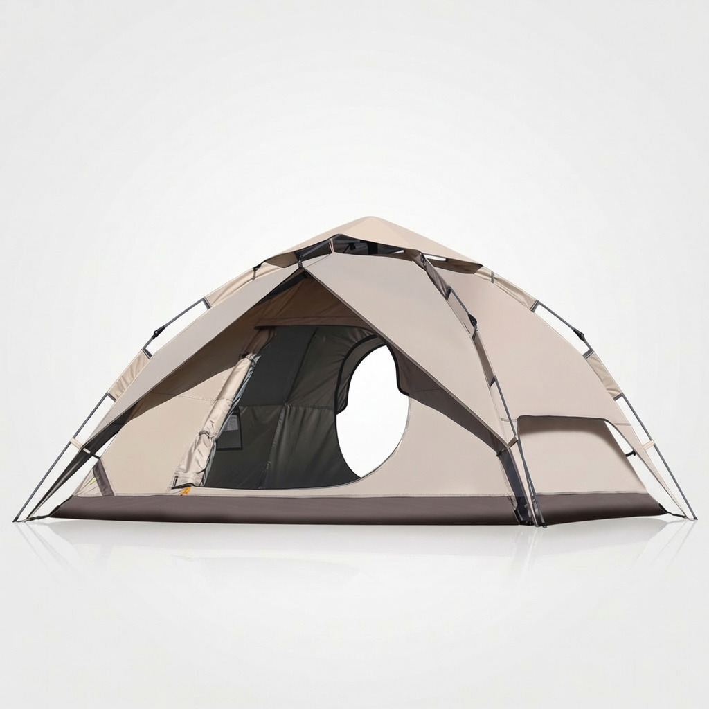 Fully Automatic Double-layer Quick-opening And Folding Portable Camping Tent