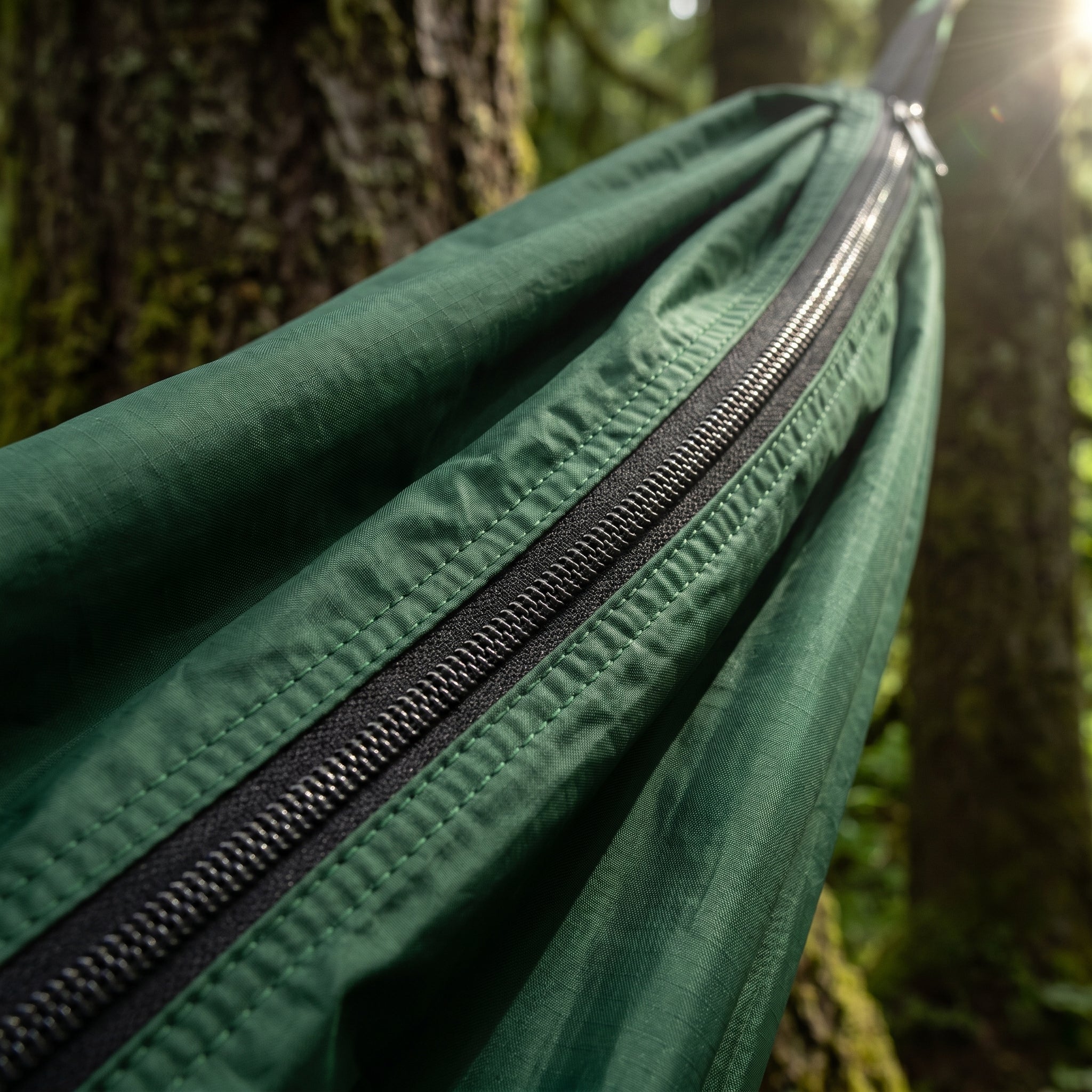Ultralight Camping Hammock with Integrated Mosquito Net