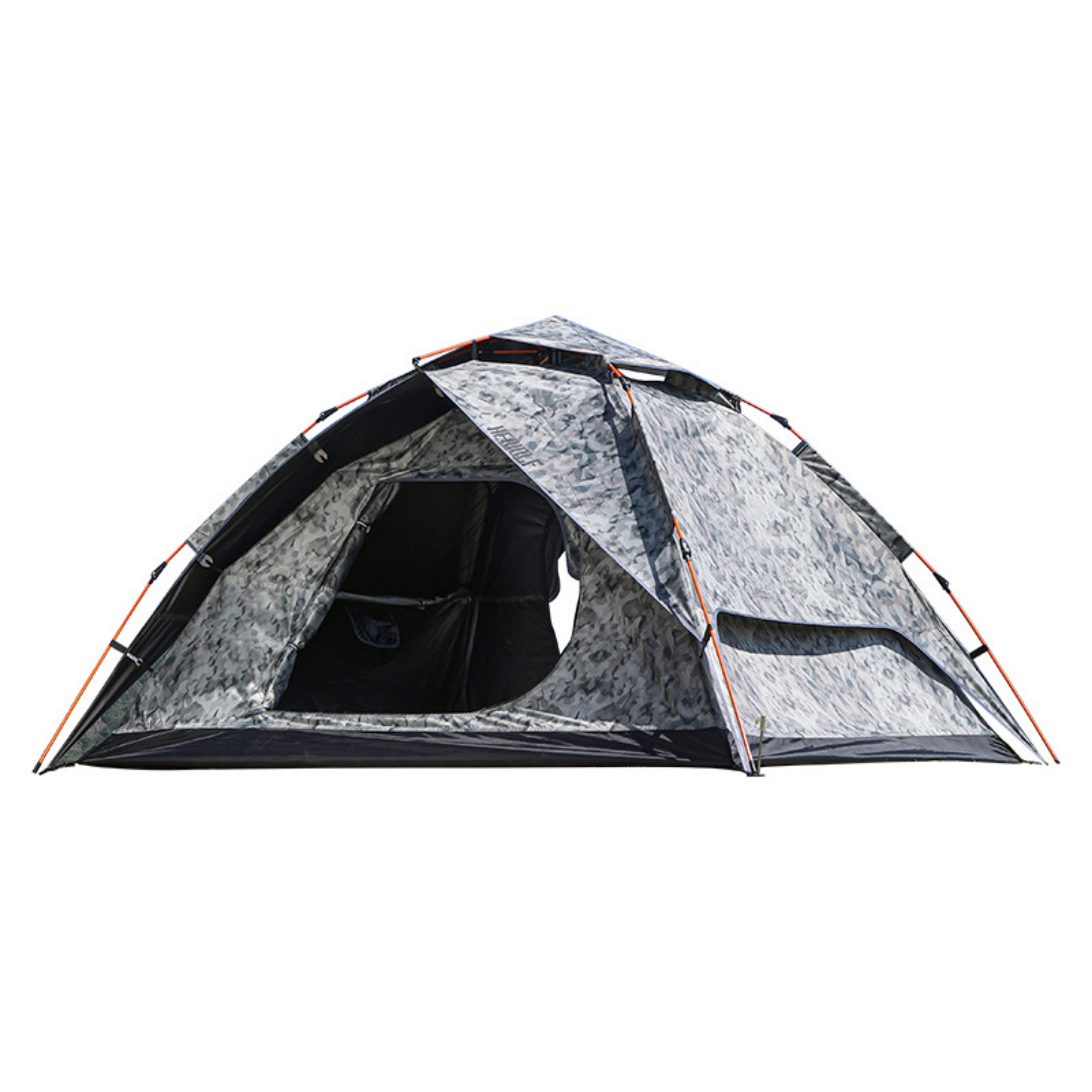 Automatic Hydraulic Camo Camping Tent – Quick Setup Waterproof Dome Tent
